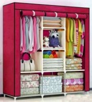 Portable Almari (Wine Red)